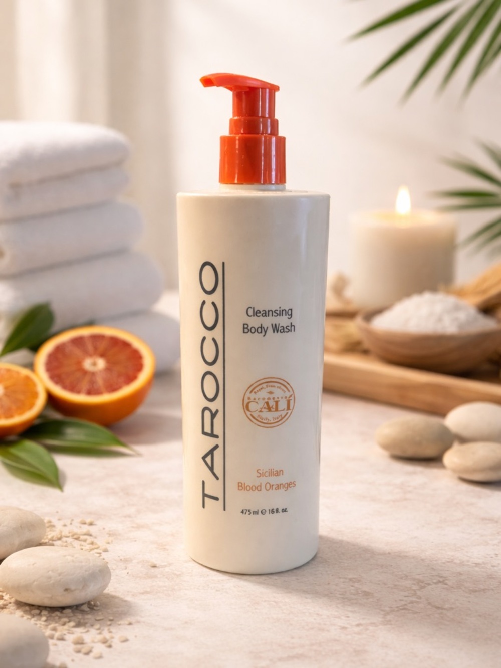TAROCCO 🍊 SICILIAN BLOOD ORANGE 🍊 Cleansing Body Wash | Luxury Spa Size 16 oz 🍊
